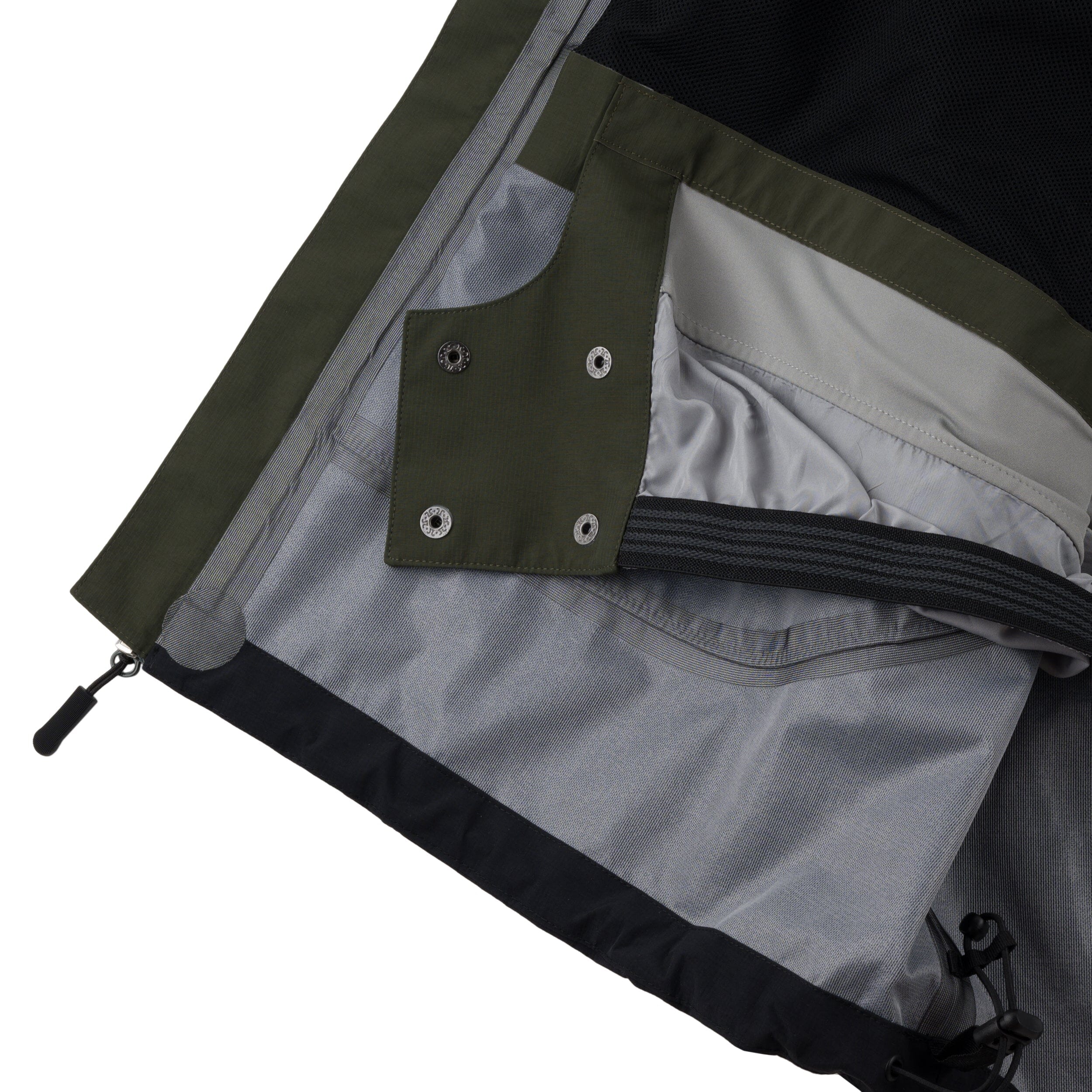 SOUVENIR 3 Ply Ripstop Shell Snowboard Jacket Army 2025 – Freeride