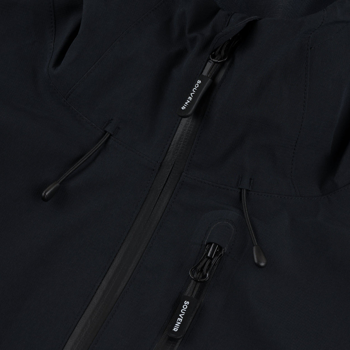 SOUVENIR 3 Ply Ripstop Shell Snowboard Jacket Black 2025 Men's Snow Jackets Souvenir 