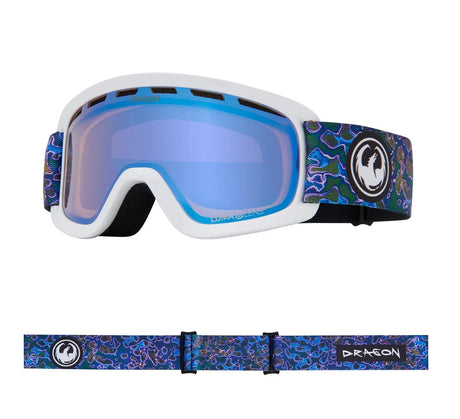 DRAGON Youth Lil D Acai - Lumalens Flash Blue Ion Snow Goggles Snow Goggles Dragon 