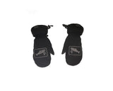 SALMON ARMS Classic Mitt Logo Black/Grey Men's Snow Mitts Salmon Arms 