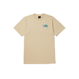 HUF Long Shot T-Shirt Wheat Men's Short Sleeve T-Shirts huf 