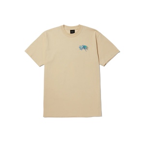 HUF Long Shot T-Shirt Wheat Men's Short Sleeve T-Shirts huf 