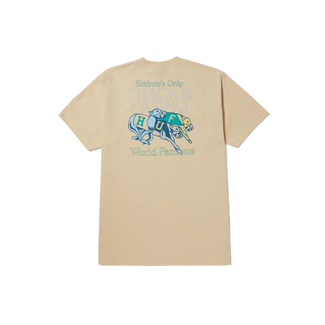 HUF Long Shot T-Shirt Wheat Men's Short Sleeve T-Shirts huf 