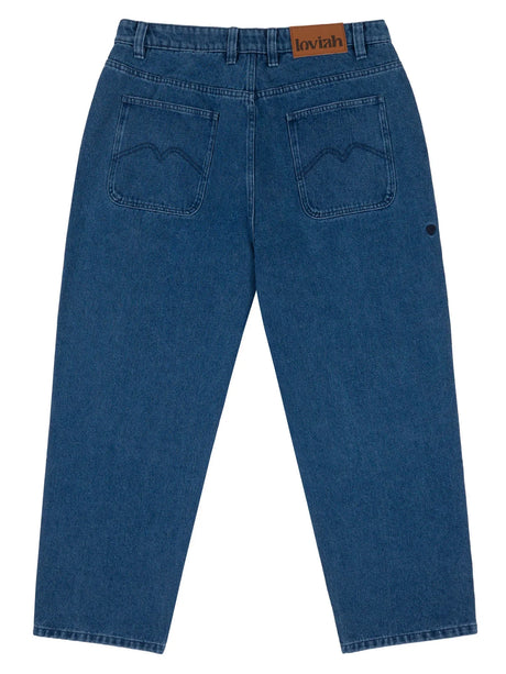 LOVIAH 1990 Baggy Denim Pants Indigo Medium Wash Men's Denim Loviah 