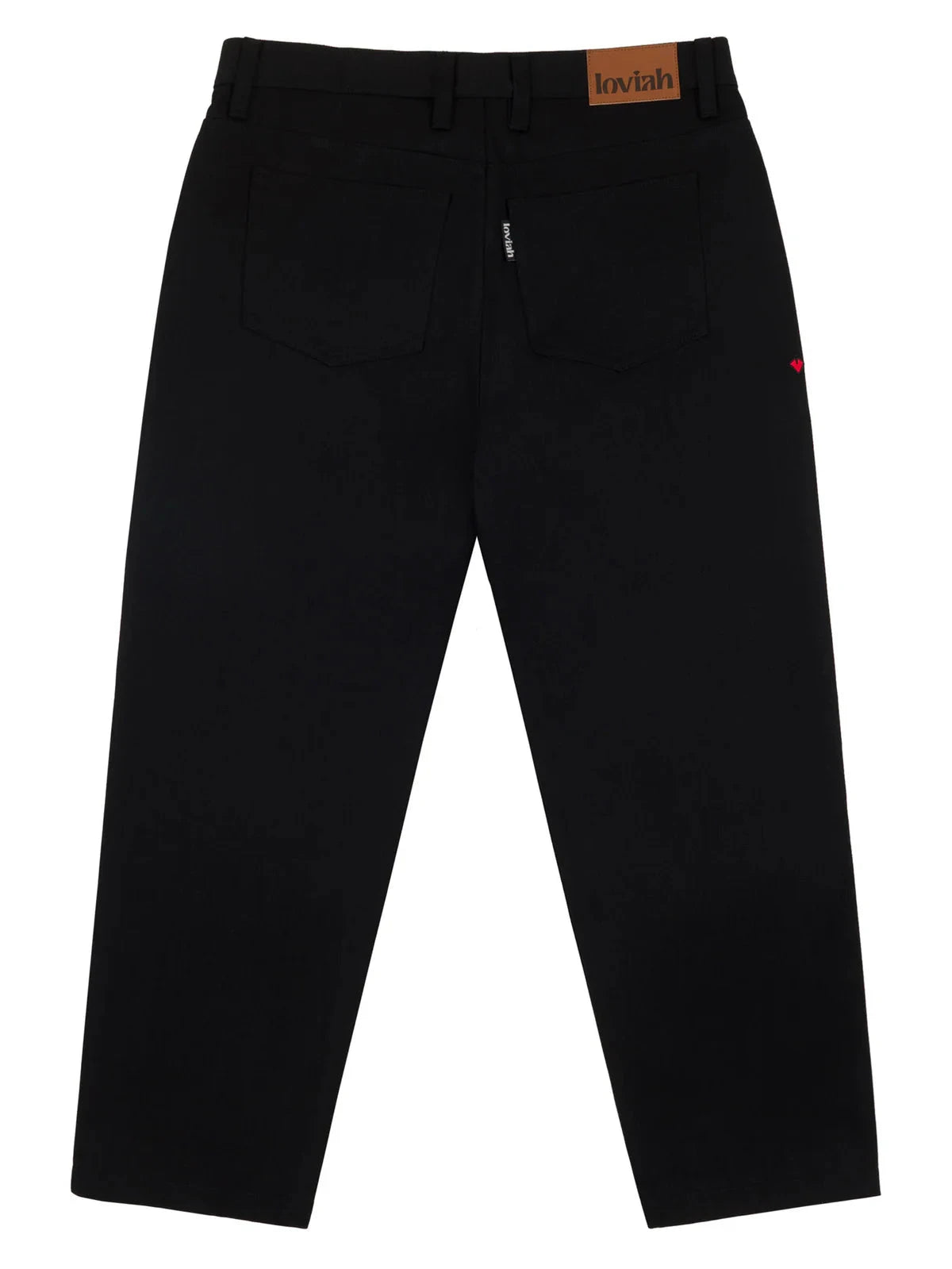 LOVIAH OG Baggy 5 Pocket Denim Pants Black Men's Denim Loviah 