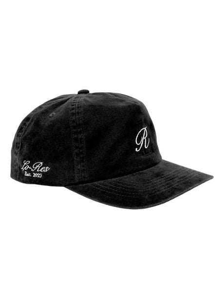 LO-RES LR Hat Vintage Black Men's Hats Lo-Res 