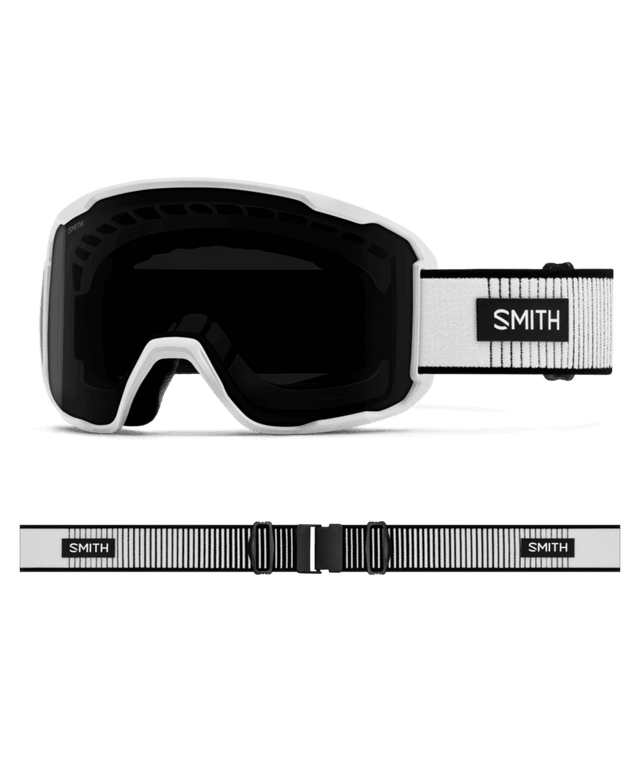 SMITH Preview White Fade Out - ChromaPop Sun Black Snow Goggle Snow Goggles Smith 