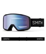 SMITH Tribute Black - Blue Sensor Mirror Snow Goggle Snow Goggles Smith 