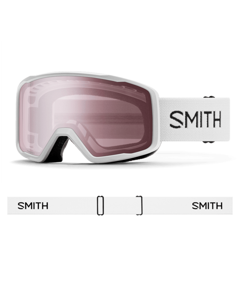 SMITH Tribute White - Ignitor Mirror Snow Goggle Snow Goggles Smith 