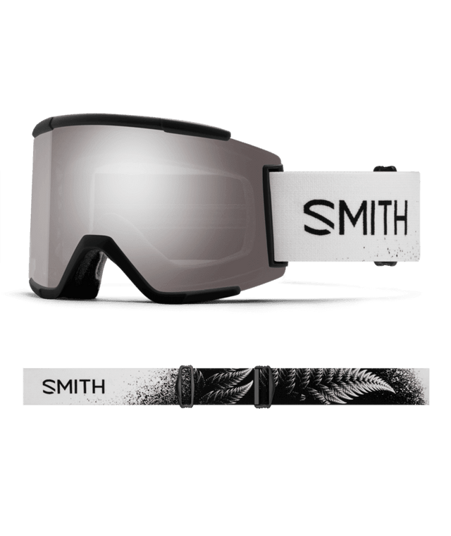 SMITH Squad XL Alice Robinson AC - ChromaPop Sun Platinum Mirror + ChromaPop Storm Yellow Flash Snow Goggle Snow Goggles Smith 