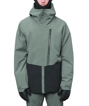 686 GORE-TEX GT Snowboard Jacket Cypress Green Colorblock 2024 Men's Snow Jackets 686 