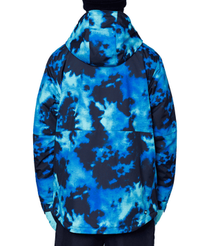 686 Foundation Insulated Snowboard Jacket Blue Slush Nebula 2024 Men's Snow Jackets 686 