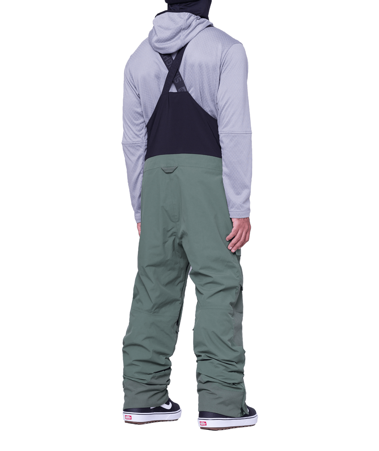 686 GORE-TEX Stretch Dispatch Bib Snowboard Pants Cypress Green 2024 Men's Snow Bib Pants 686 