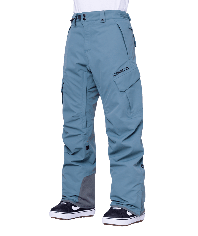 686 Smarty 3-In-1 Cargo Snowboard Pants Cypress Green 2024 Men's Snow Pants 686 