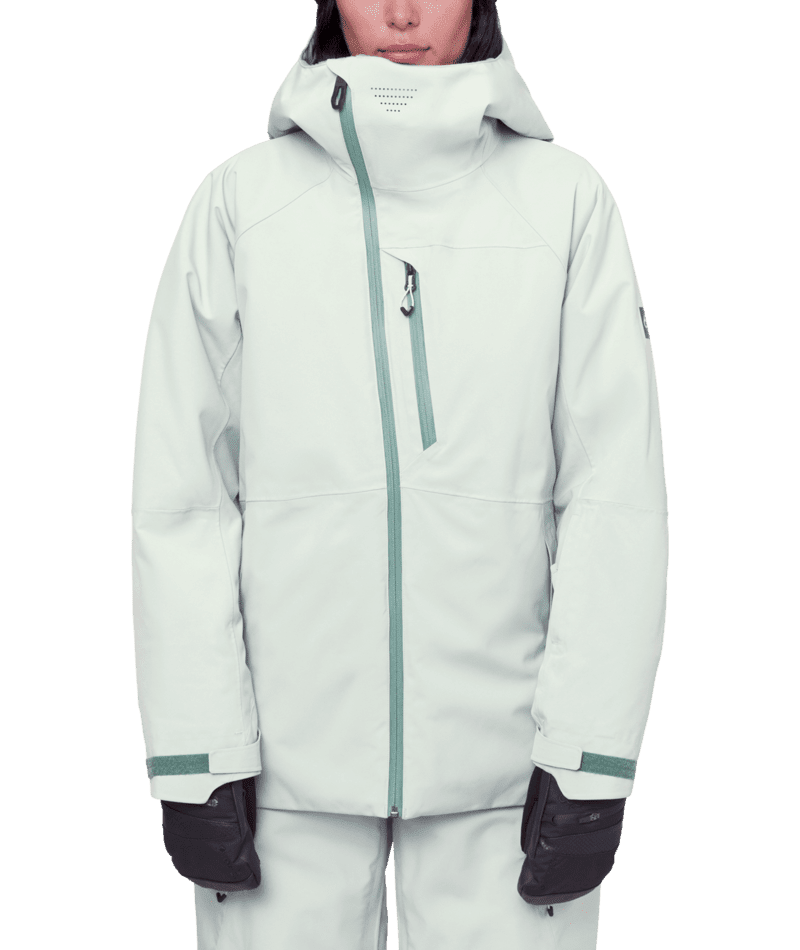 686 Women's Hydra Insulated Snowboard Jacket Dusty Sage 2024 Women's Snow Jackets 686 