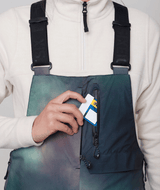 686 Women's Geode Thermagraph Bib Snowboard Pants Spearmint Spray 2024 Women's Snow Bib Pants 686 