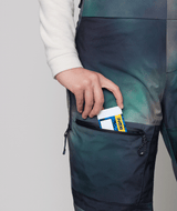 686 Women's Geode Thermagraph Bib Snowboard Pants Spearmint Spray 2024 Women's Snow Bib Pants 686 