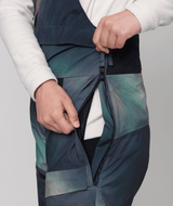 686 Women's Geode Thermagraph Bib Snowboard Pants Spearmint Spray 2024 Women's Snow Bib Pants 686 