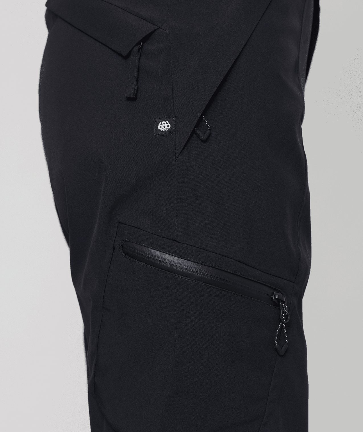 686 Women's Geode Thermagraph Snowboard Pants Black 2023 Women's Snow Pants 686 