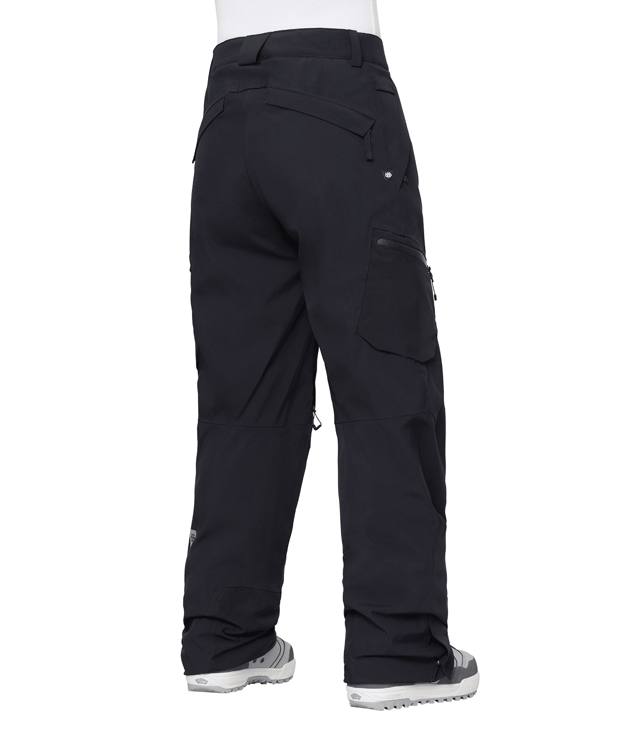 686 Women's Geode Thermagraph Snowboard Pants Black 2023 Women's Snow Pants 686 