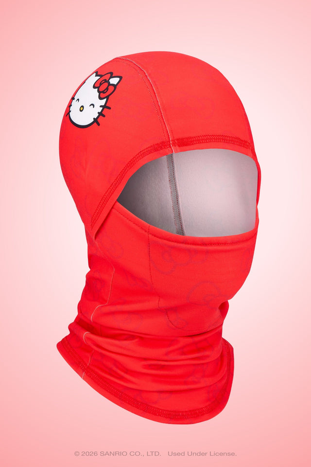 686 Hurra Hinged Balaclava Hello Kitty Red Winter Face Masks 686 