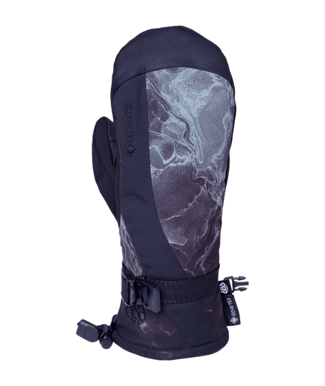 686 Women's GORE-TEX Linear Mitt Black Cloudbreak Women's Snow Mitts 686 