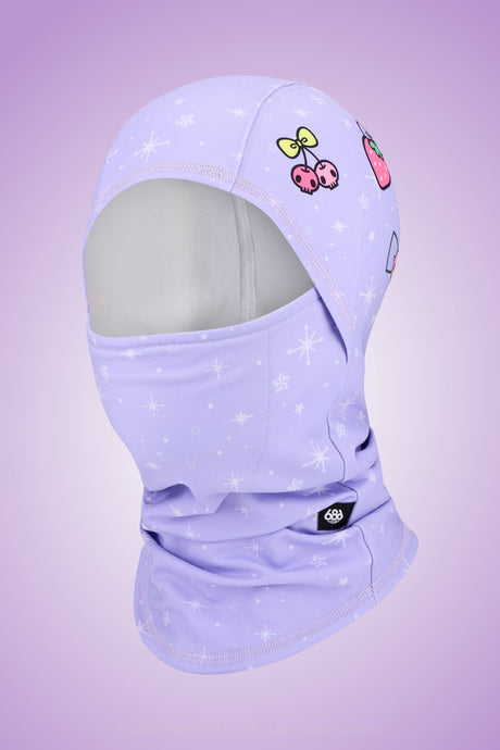 686 Hurra Hinged Balaclava Kuomi Violet Winter Face Masks 686 