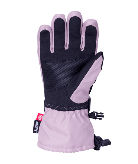686 Girl's Heat Insulated Glove Dusty Mauve Youth Snow Gloves & Mitts 686 