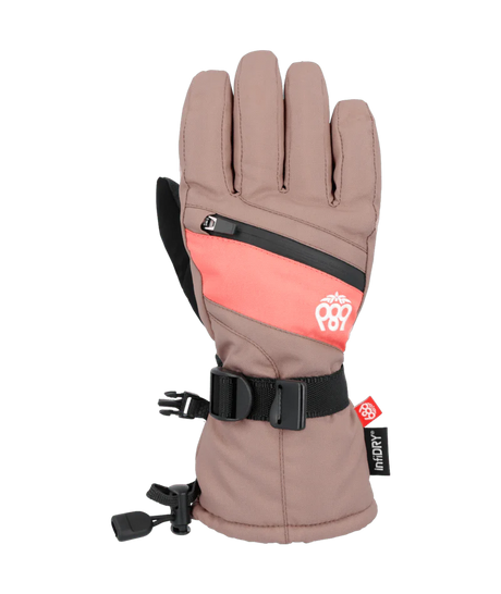 686 Girl's Heat Insulated Glove Antler 2025 Youth Snow Gloves & Mitts 686 