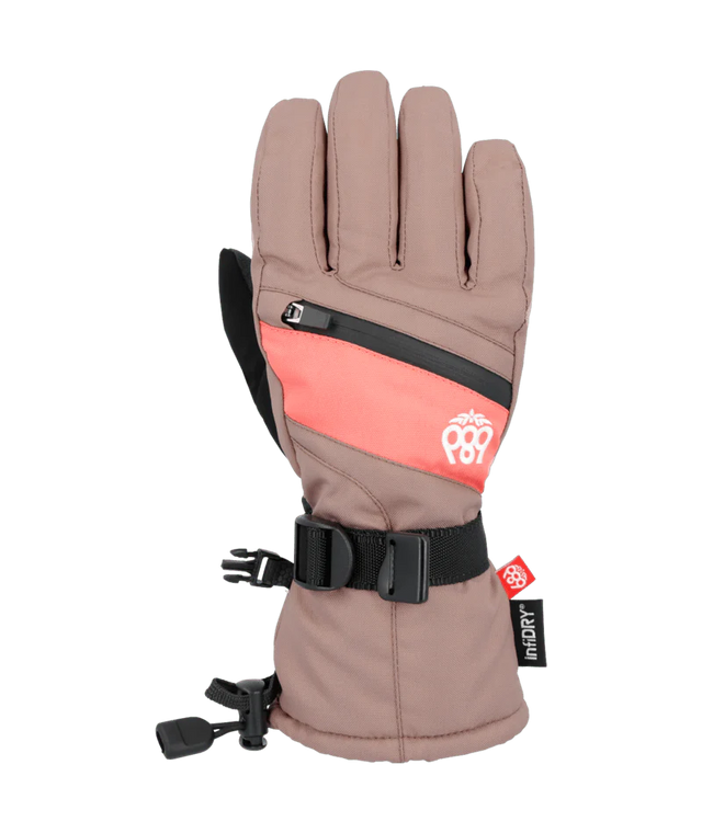 686 Girl's Heat Insulated Glove Antler 2025 Youth Snow Gloves & Mitts 686 