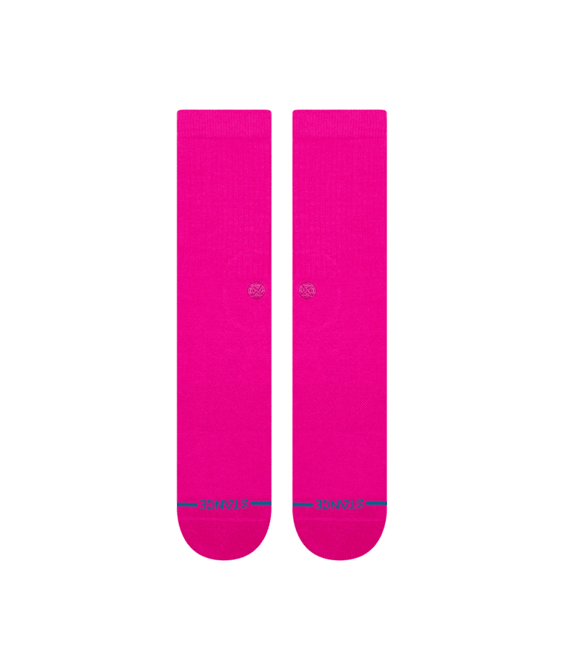 STANCE Icon Crew Stock Fuchsia Men's Socks Stance 