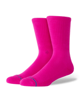 STANCE Icon Crew Stock Fuchsia Men's Socks Stance 
