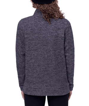 686 Women's Quarter Zip Fleece Black Women's Sweaters 686 