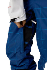 686 Women's Aura Insulated Cargo Snow Pants Hello Kitty Blue Grid Colorblock 2026 Women's Snow Pants 686 