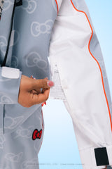 686 Women's Hello Kitty Lil Bow Snow Jacket Hello Kitty Denim 2027 Women's Snow Jackets 686 