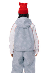 686 Women's Hello Kitty Lil Bow Snow Jacket Hello Kitty Denim 2027 Women's Snow Jackets 686 