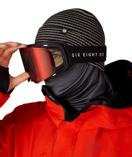 686 Smarty Magnetic Snow Goggle Pack Black - Solar Mirror + Black Snow Goggles 686 