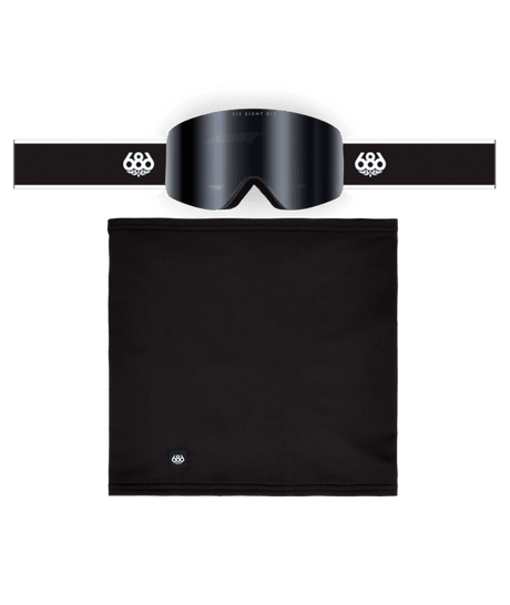 686 Foundation Snow Goggle Pack Black - Silver Mirror Snow Goggles 686 