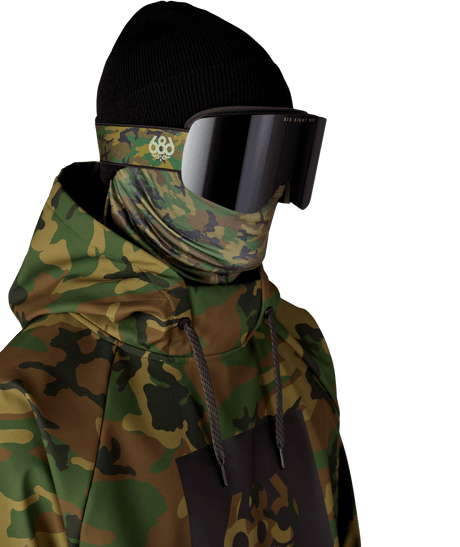 686 Foundation Snow Goggle Pack Camo - Black Mirror Snow Goggles 686 