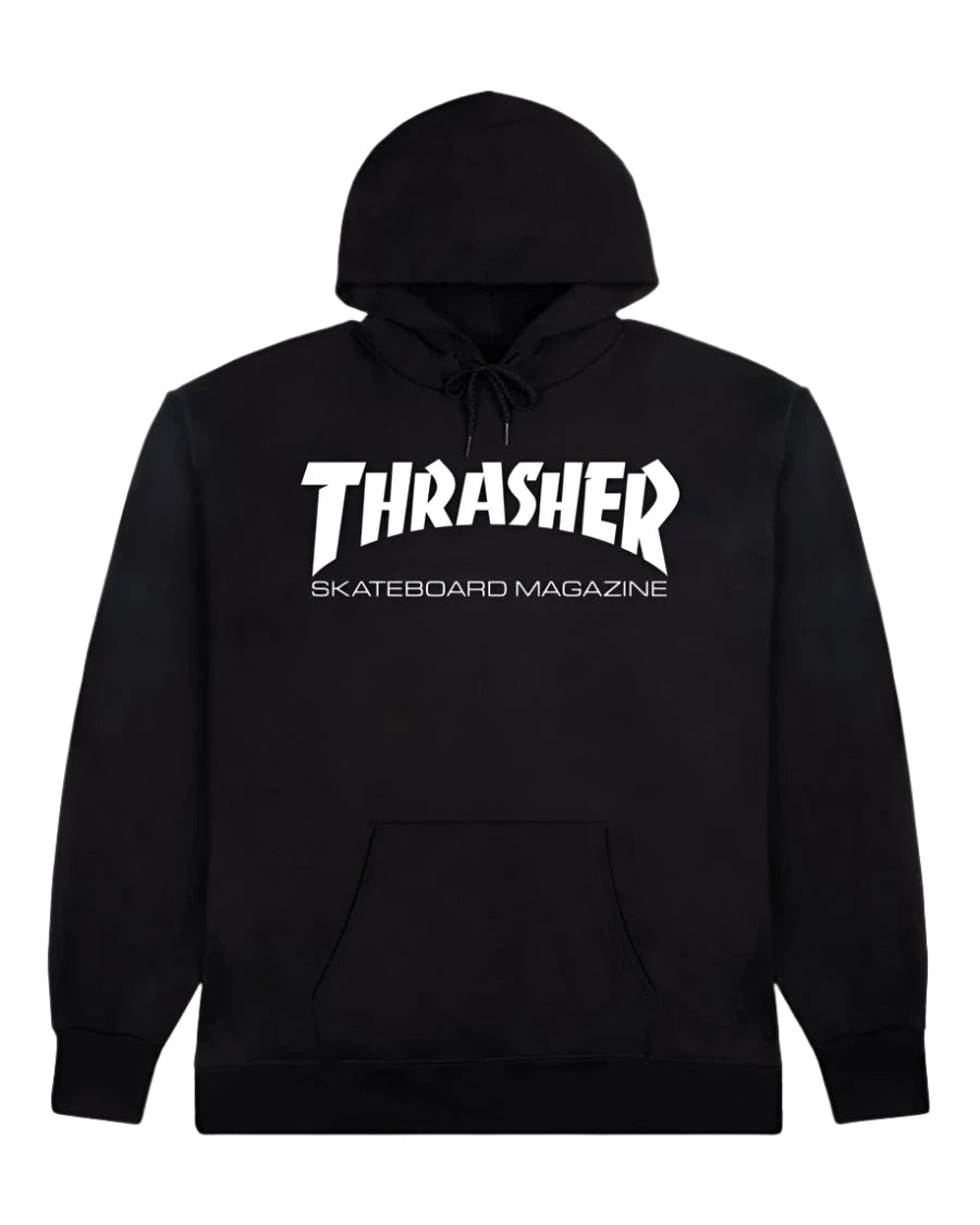 THRASHER Skate Mag Pullover Hoodie Black Men's Pullover Hoodies Thrasher 