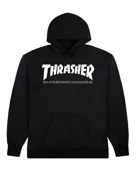 THRASHER Skate Mag Pullover Hoodie Black Men's Pullover Hoodies Thrasher 
