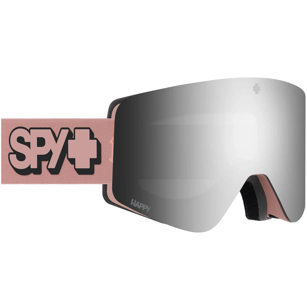 SPY Marauder SE Dusty Pink - Happy Bronze with Platinum Mirror + Happy LL Persimmon with Silver Mirror Snow Goggle Snow Goggles Spy 