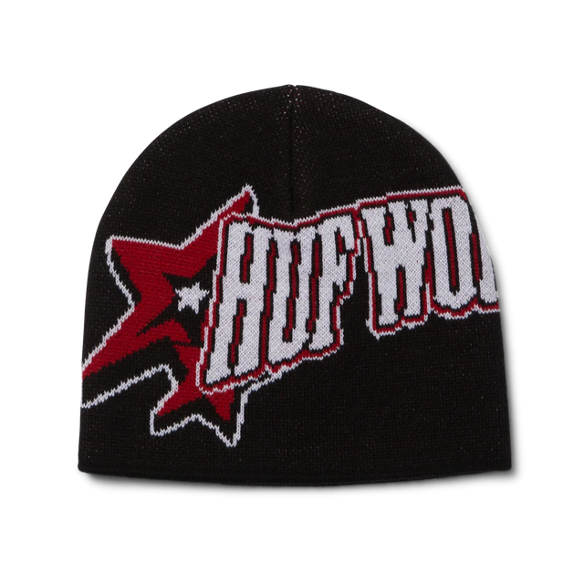 HUF Marquee Skull Beanie Black Men's Beanies Huf 