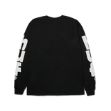 HUF Megablast Long Sleeve T-Shirt Black Men's Long Sleeve T-Shirts Huf 