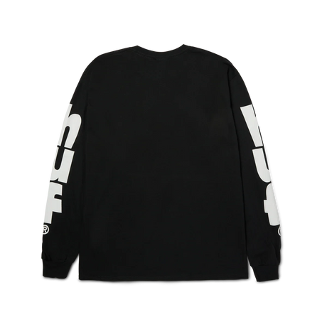 HUF Megablast Long Sleeve T-Shirt Black Men's Long Sleeve T-Shirts Huf 