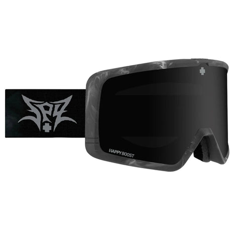 SPY Megalith Black Metal - Happy Boost Bronze with Black Mirror + Happy LL Yellow Snow Goggle Snow Goggles Spy 