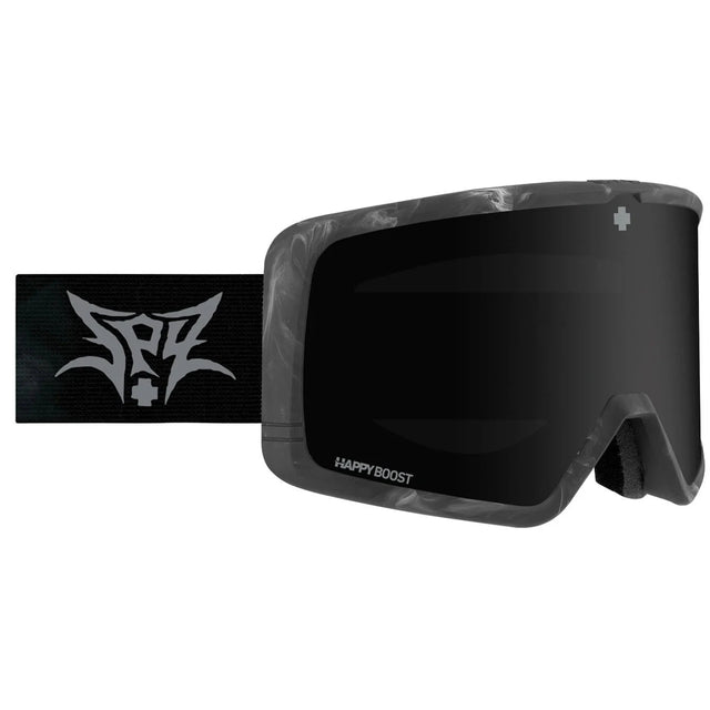 SPY Megalith Black Metal - Happy Boost Bronze with Black Mirror + Happy LL Yellow Snow Goggle Snow Goggles Spy 