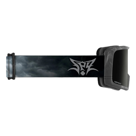 SPY Megalith Black Metal - Happy Boost Bronze with Black Mirror + Happy LL Yellow Snow Goggle Snow Goggles Spy 