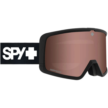 SPY Megalith Everblack - Happy Boost LL Coral + Happy LL Yellow Snow Goggle Snow Goggles Spy 