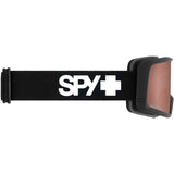 SPY Megalith Everblack - Happy Boost LL Coral + Happy LL Yellow Snow Goggle Snow Goggles Spy 